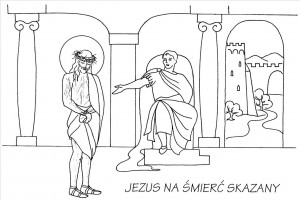 Stacja I - Jezus na śmierć skazany