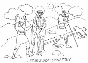 Stacja X - Jezus z szat obnaZony